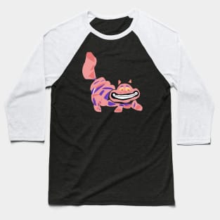 Cheshire Cat Alice In Wonderland Baseball T-Shirt